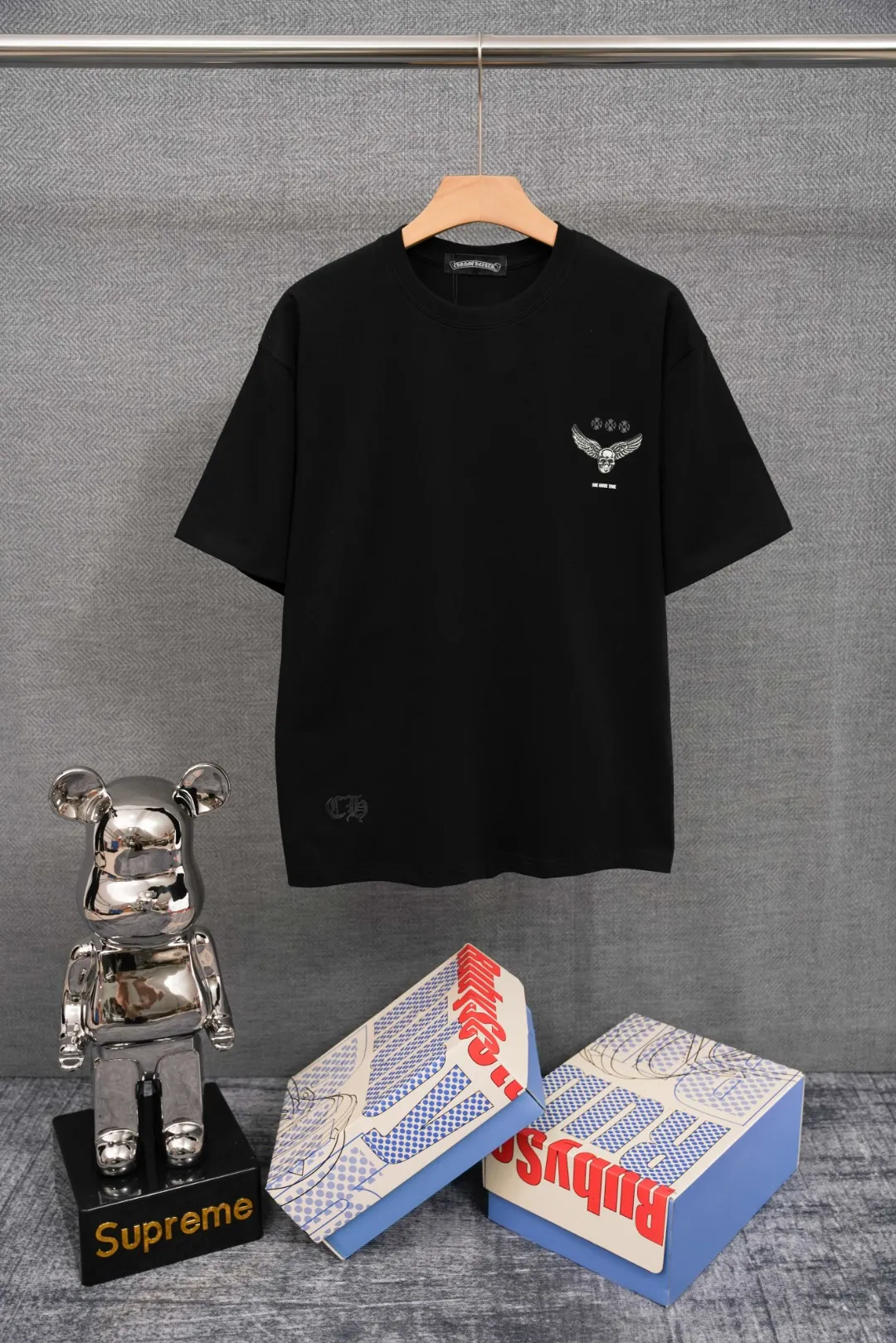 DT 77 60 Chrome Hearts T ， ， Black S-XL
